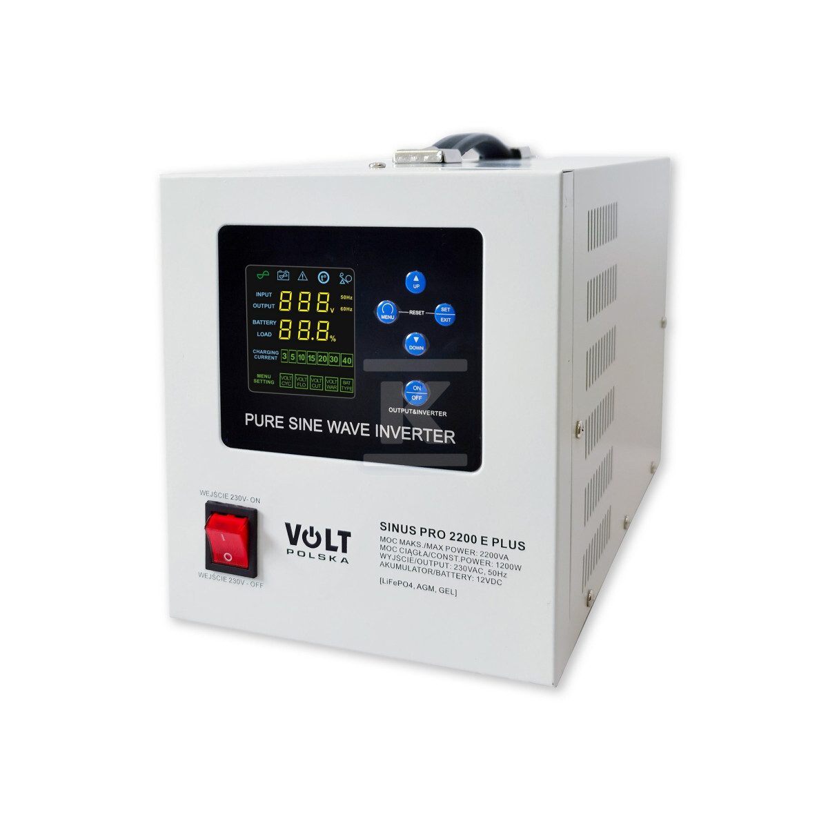 Zasilacz awaryjny SINUS PRO 2200 E PLUS - 3SPM22012M