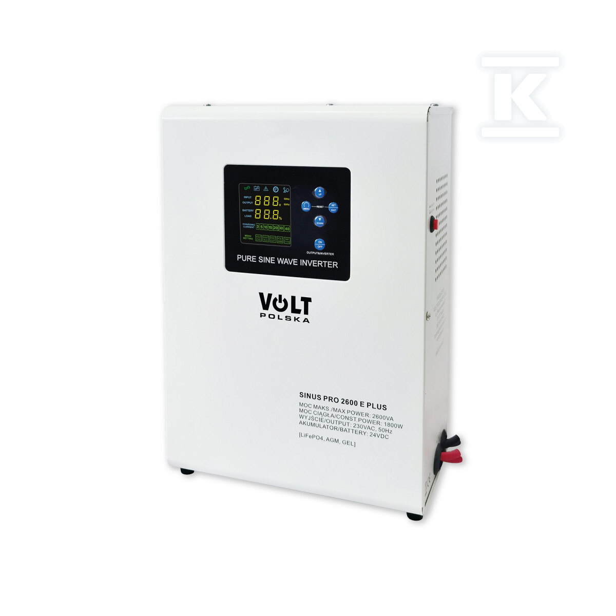 Zasilacz awaryjny SINUS PRO 2600 E PLUS - 3SPM26024M