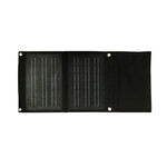 Składany (na 2) panel fotowoltaiczny 10W 9V MONO ETFE + USB 2x 5V 1A