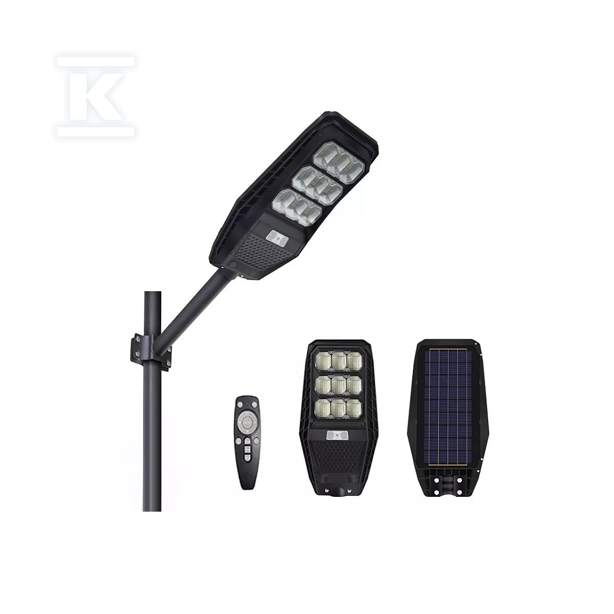 Lampa solarna PIONEER 120 + panel 10W + - 5PVXP12010