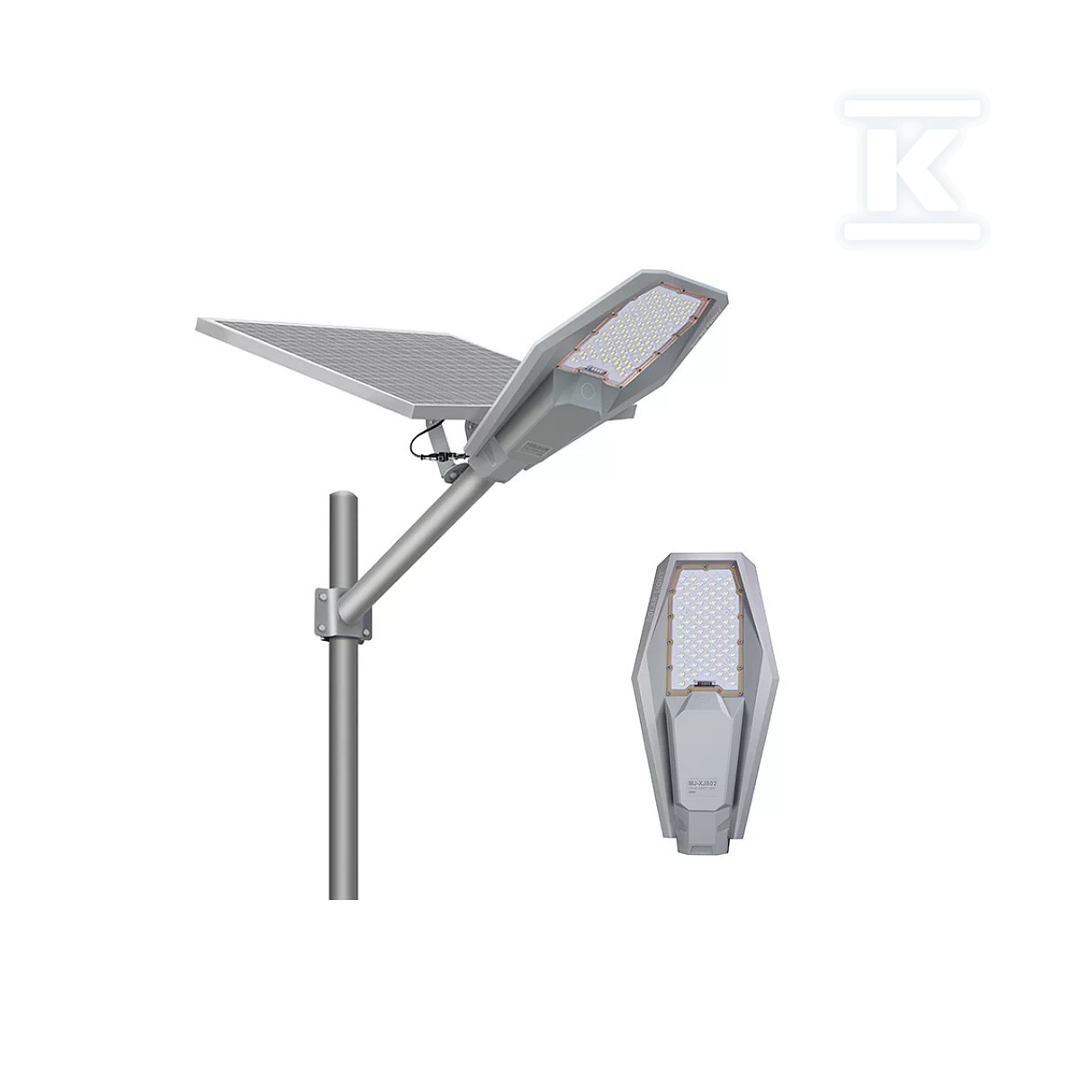 Lampa solarna WARRIOR 250 + panel 35W + - 5PVXW25035