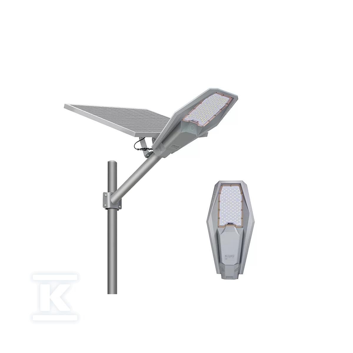 Slnecná lampa WARRIOR 480 + panel 50 W - 5PVXW48050