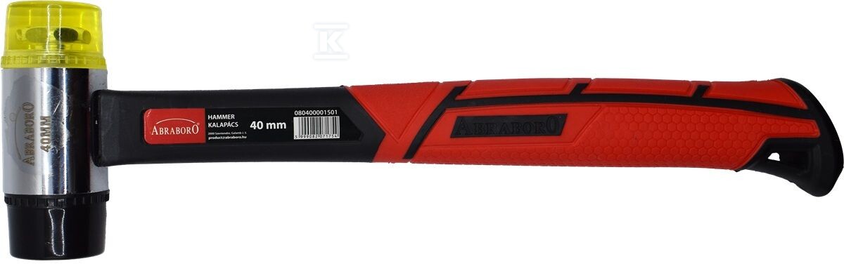 Młotek dwustronny 40mm. Abraboro - AB00001501