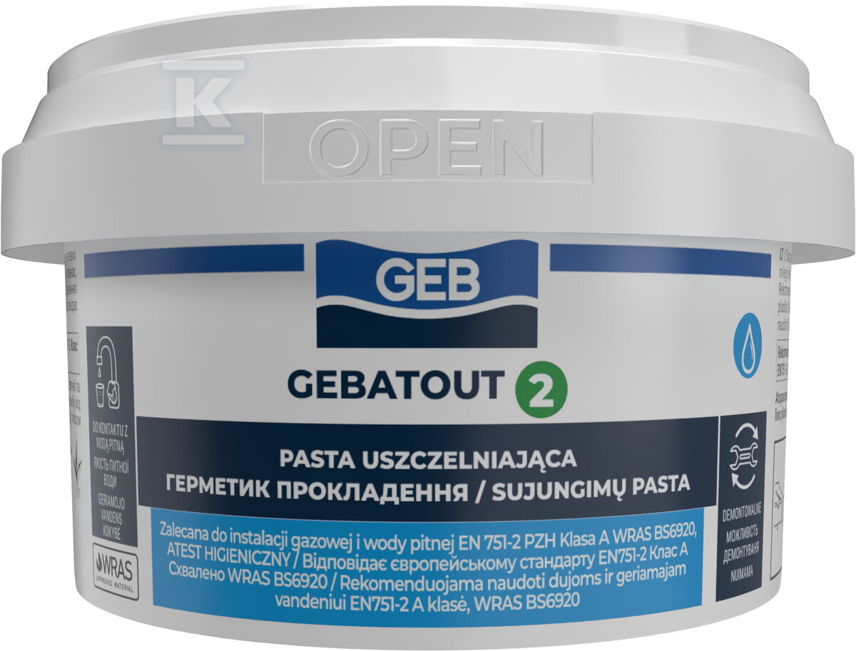 GEBATOUT 2 - Герметизуюча паста для - 103103