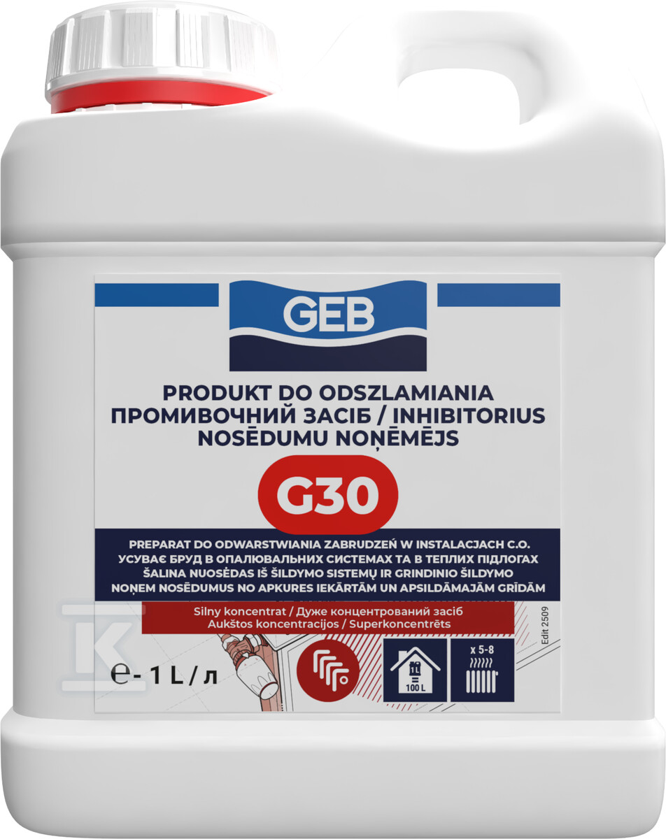 Płyn czyszczący do instalacji CO 1l PDO - 872418
