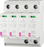 Ogranicznik przepięć T2 (C) - bez prądu upływu ETITEC SM T2 300/20 3+1