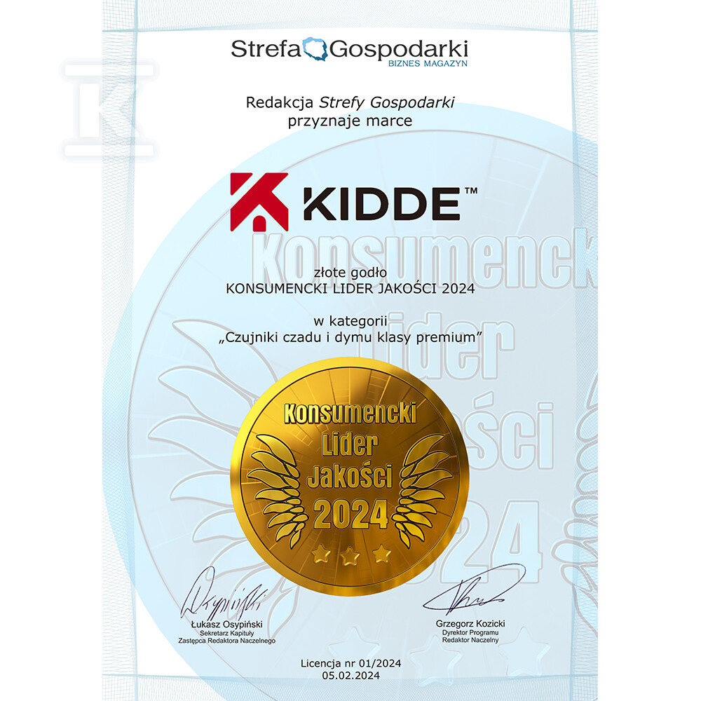 Автономний димовий датчик Kidde - KID-2030-DSR3-PL