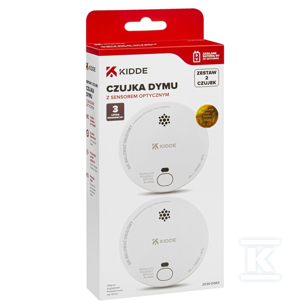 Комплект датчиків диму KIDDE - KID-2030-DSR3T-PL