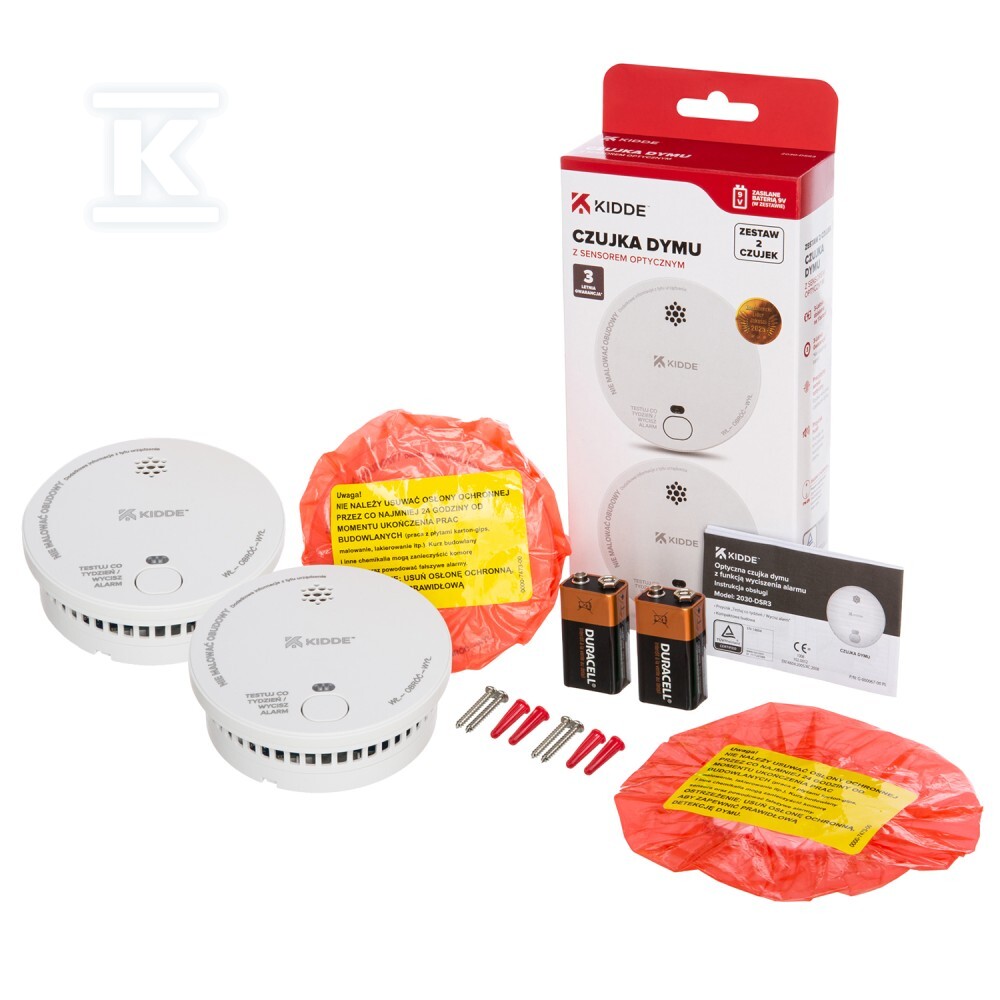 Комплект датчиків диму KIDDE - KID-2030-DSR3T-PL