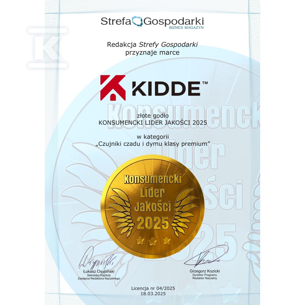 Комплект датчиків диму KIDDE - KID-2030-DSR3T-PL