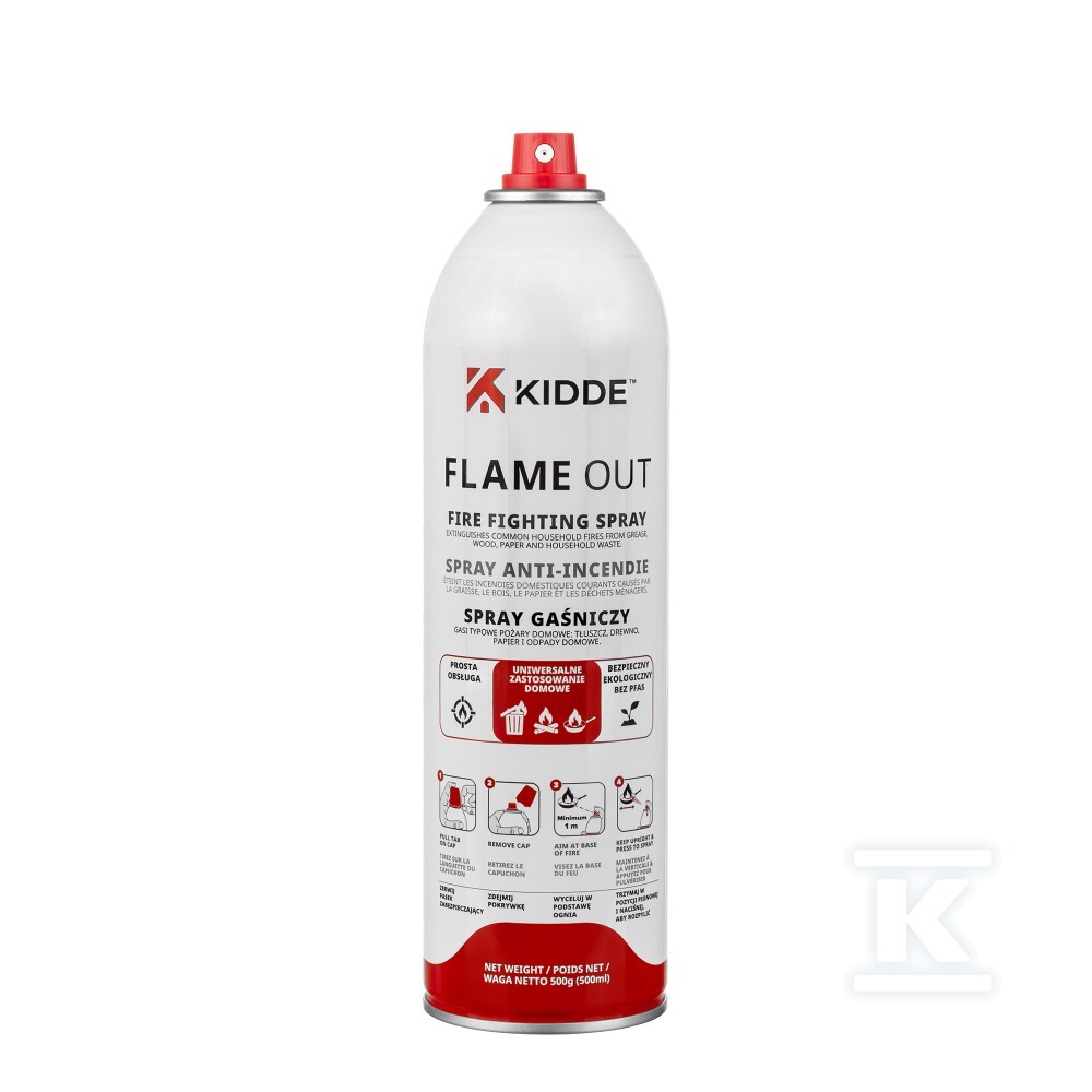 Požarni sprej Kidde Flame Out 500 ml - KID-KFS-500