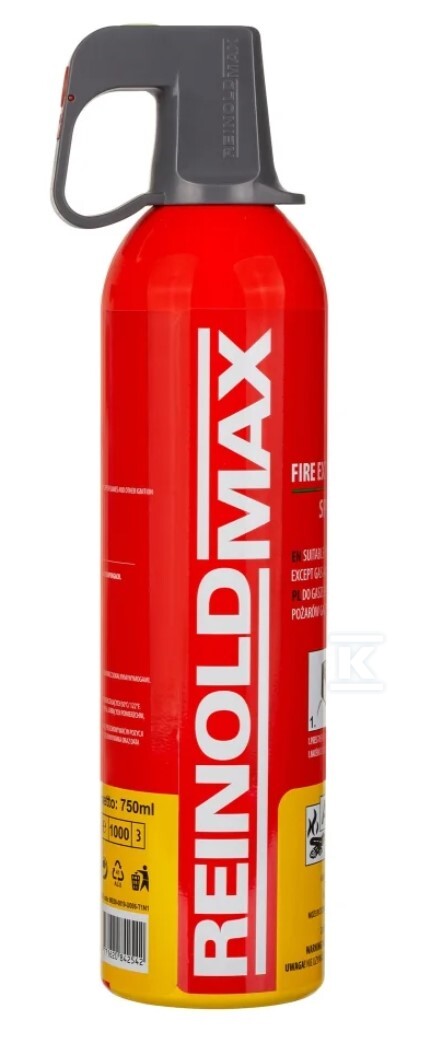 Aerosol extintor RM 750ml - SAF-SGS-750-RM-N