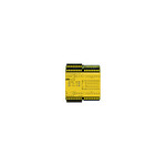 Przekaźnik bezpieczeństwa, E-Stop/bramka, okablowanie 1/2-kan., 7 N/O + 2 N/Z + 2 SC, start auto/monit., 24 V DC, szerokość 90 mm, zaciski wtykowe sprężynowe