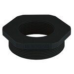 Redukcja SKINDICHT® KU-M 25/16 BK, Poliamid