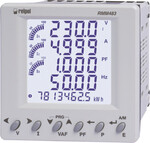Wielofunkcyjny miernik parametrów sieci klasa 1 THD31 RS485 ModBus, montaż panelowy RMM-483-10-U