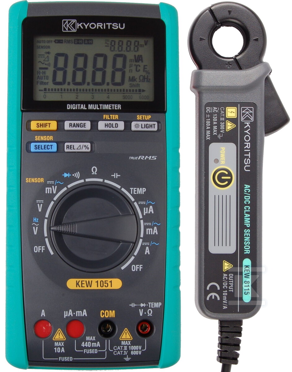 Multimetr cyfrowy KEW1051 TRMS-1kHz, - 105866