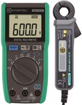 Multimetr cyfrowy KEW1021R 600V AC/DC TRMS + cęgi KEW8115 130A AC / 180A DC
