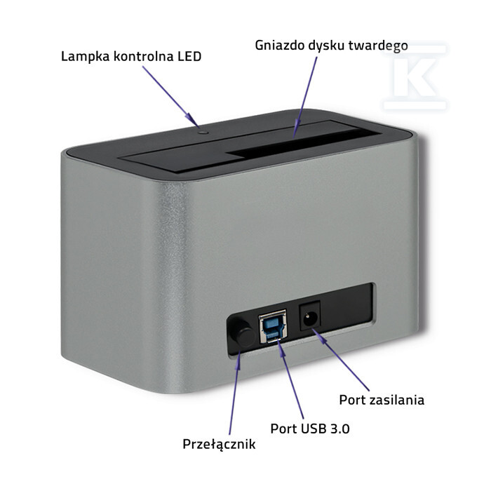 Stacja dokująca dysków - 50315
