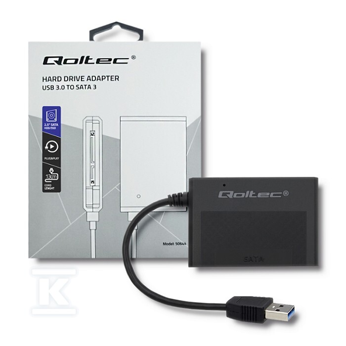Adapter USB 3.0 do dysków HDD/SSD 2.5" - 50644