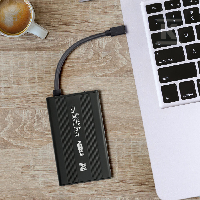 Obudowa/kieszeń do dysków HDD/SSD 2.5" - 51856