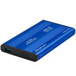 Obudowa/kieszeń do dysków HDD/SSD 2.5" SATA3,USB 3.0,Niebieski