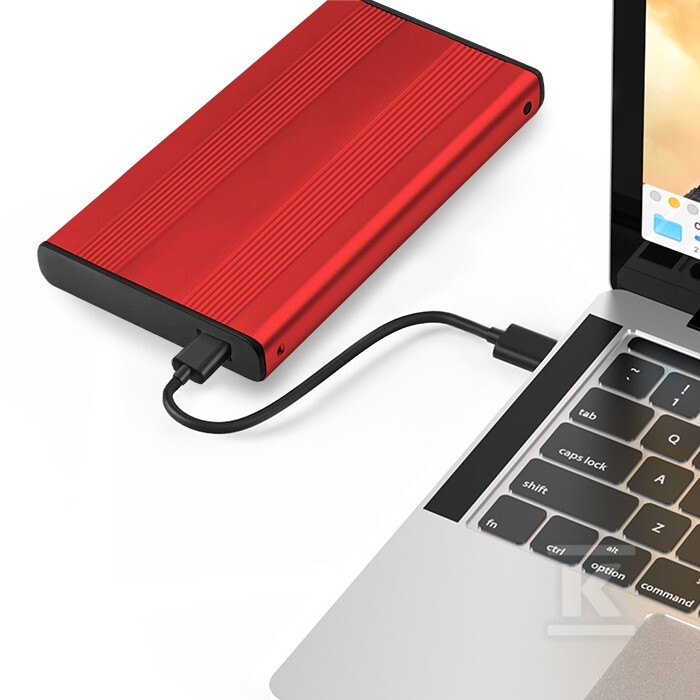 Obudowa/kieszeń do dysków HDD/SSD 2.5" - 51860