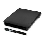 Obudowa/kieszeń na napęd optyczny CD/DVD SATA,USB 2.0,12.7mm,wbudowany kabel