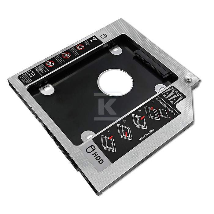 Kieszeń na drugi dysk 2.5 HDD,9.5 mm - 51868
