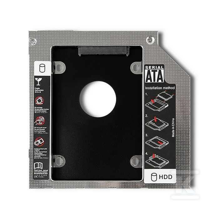 Kieszeń na drugi dysk 2.5 HDD,12.7 mm - 51869