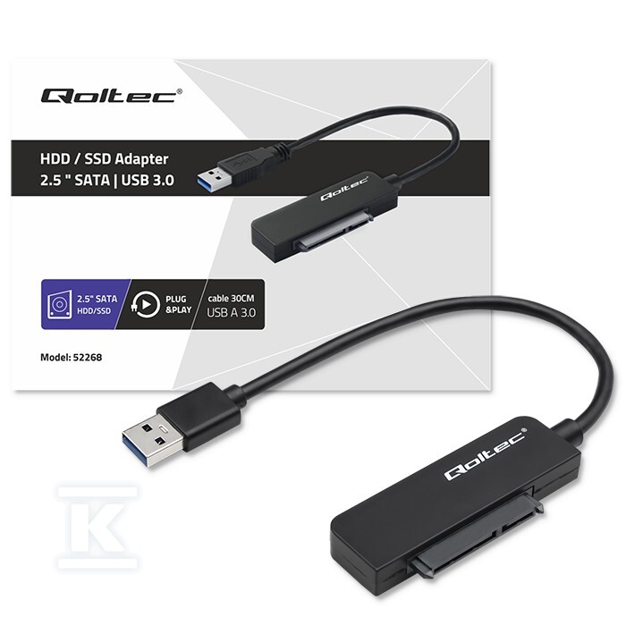 Adapter SATA,Przejściówka na dysk SSD - 52268