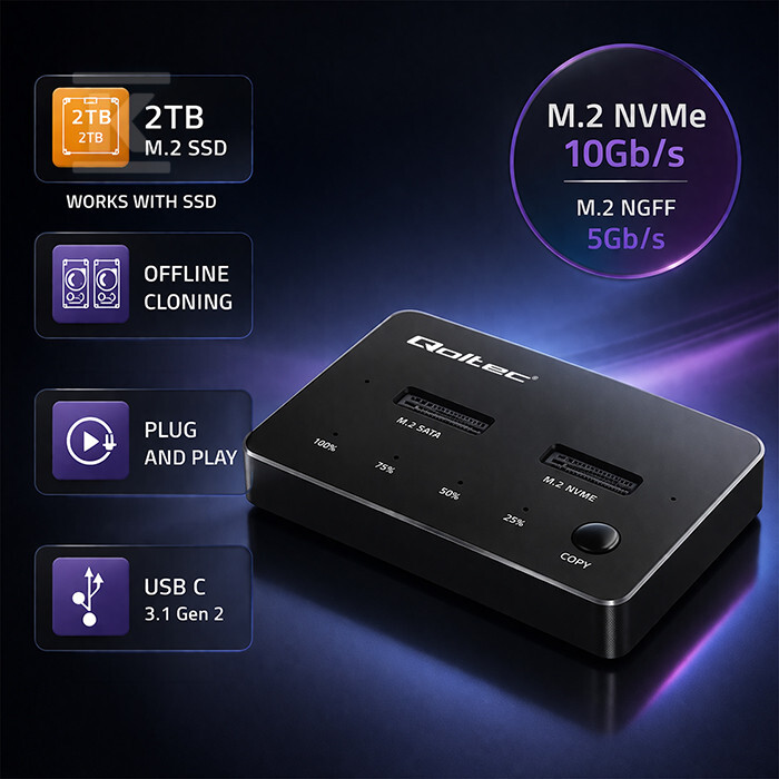 Stacja dokująca dysków SSD - 52274