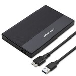 Obudowa,kieszeń do dysków  M.2 SATA SSD ,USB typ C,Czarna