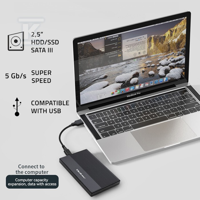 Obudowa,kieszeń do dysków M.2 SATA SSD - 52277