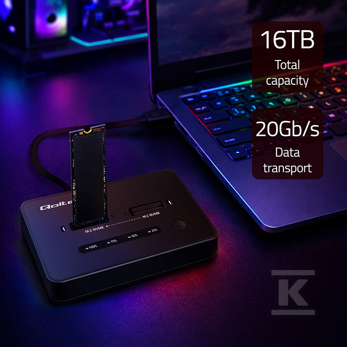 Stacja dokująca dysków SSD M.2 NVMe| - 52366
