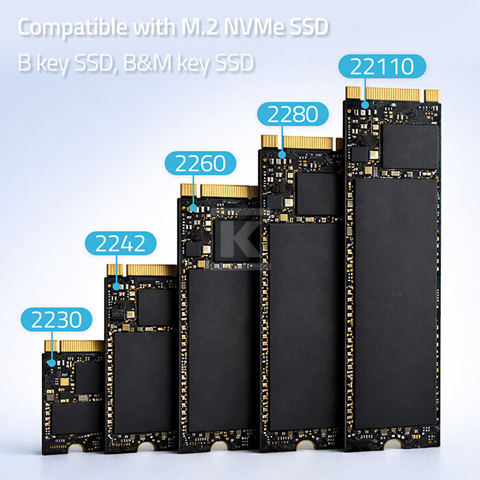 Stacja dokująca dysków SSD M.2 NVMe| - 52366