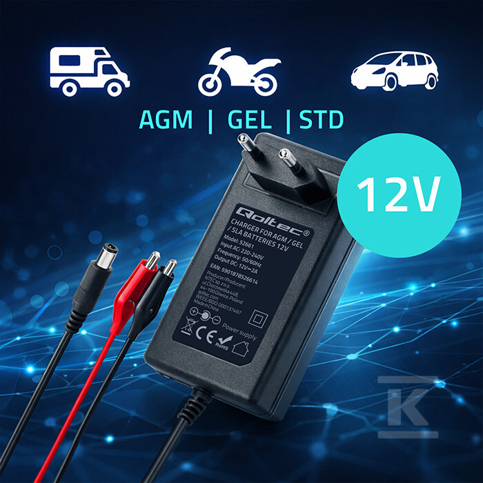 Ładowarka automatyczna do akumulatora - 52661