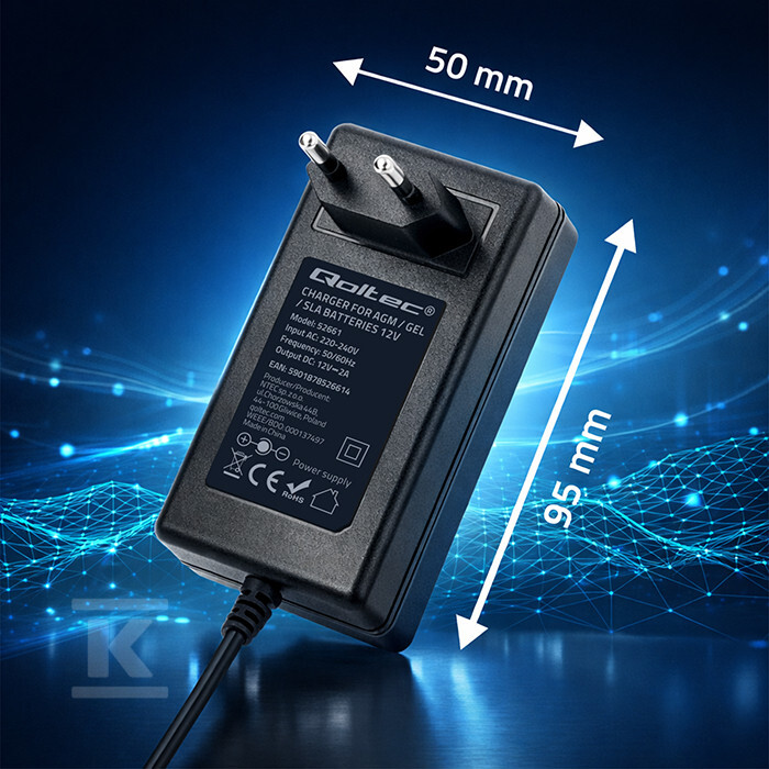Ładowarka automatyczna do akumulatora - 52661