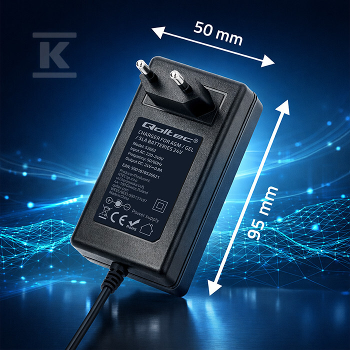 Ładowarka automatyczna do akumulatora - 52662
