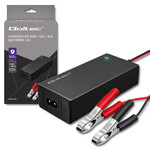 Ładowarka automatyczna do akumulatora AGM GEL STD,Prostownik 12V,4A,48W,LED,Kabel 1.8m