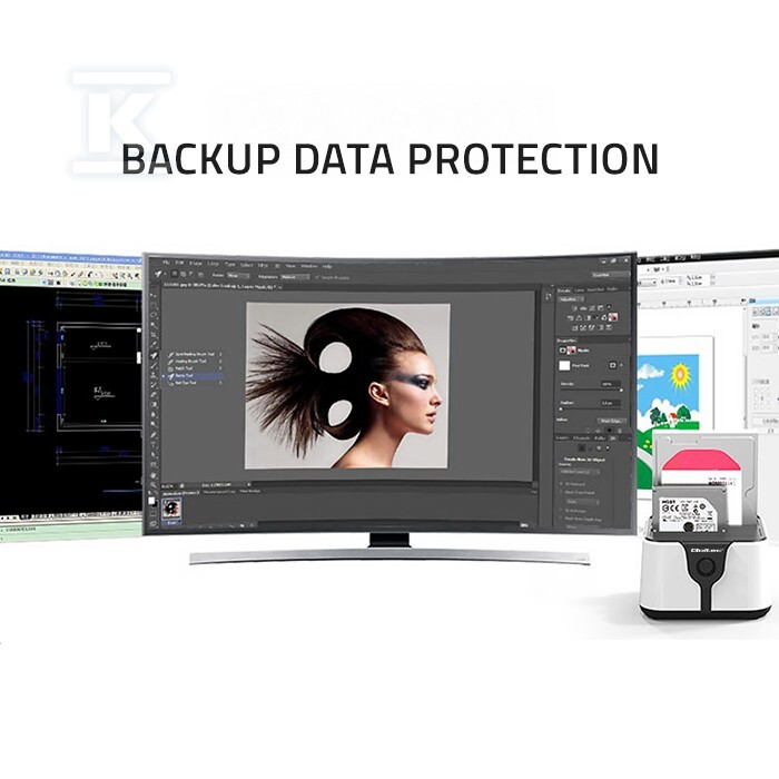 Док-станція для дисків HDD SSD 2.5" - 50309