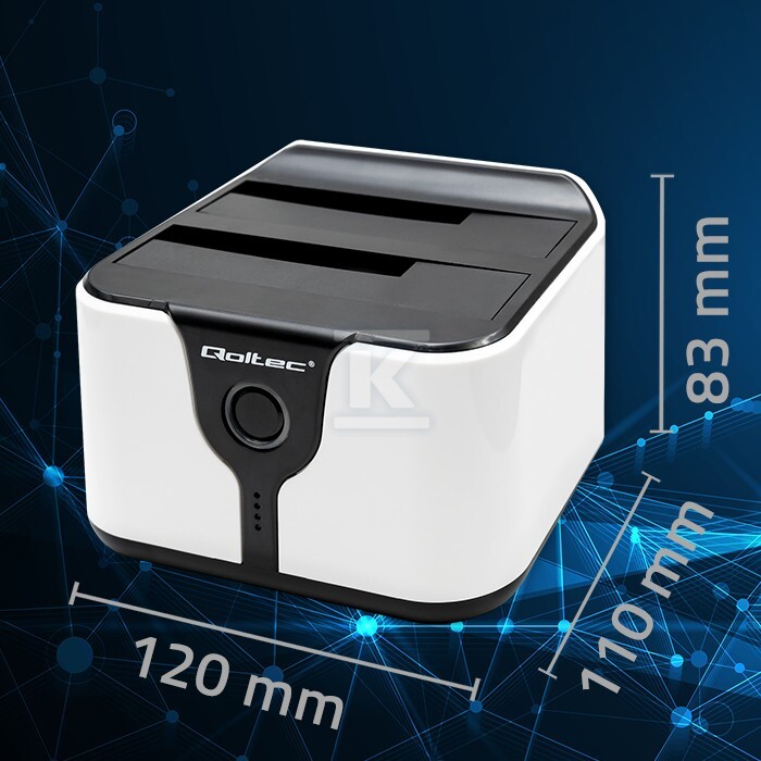Док-станція для дисків HDD SSD 2.5" - 50309