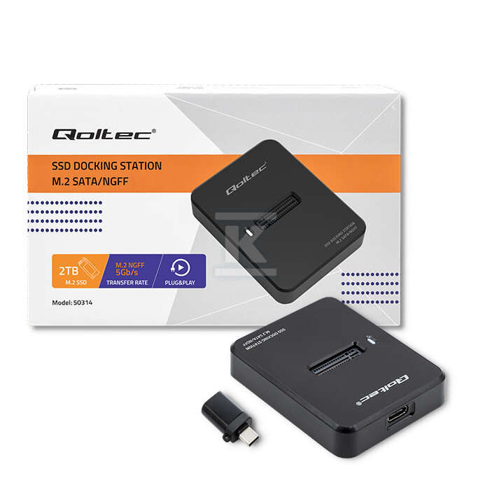 Stacja dokująca dysków SSD M.2 SATA, - 50314