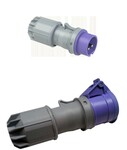Wtyczka przenośna Twist 16A 24V/~50-60Hz 2P IP44 + Gniazdo przenośne TWIST 16A 24V/~50-60Hz 2P IP44