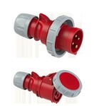Wtyczka przenośna Shark 16A 400V 3P+Z IP67 + Gniazdo przenośne SHARK 16A 3P+Z 400V IP67