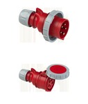 Wtyczka przenośna Shark 16A 400V 3P+Z+N IP67 + Gniazdo przenośne Shark 16A 400V 3P+Z+N IP67