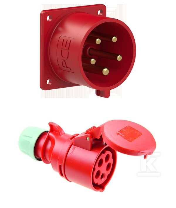 Wtyczka tablicowe prosta 32A 400V - DPY931