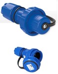 Wtyczka przenośna NAUTILUS 10/16A 2 P+Z 230V uni schuko + pokrywa IP67/68 + Gniazdo przenośne NAUTILUS 10/16A 2 P+Z 230V z bolcem + pokrywa IP67/68