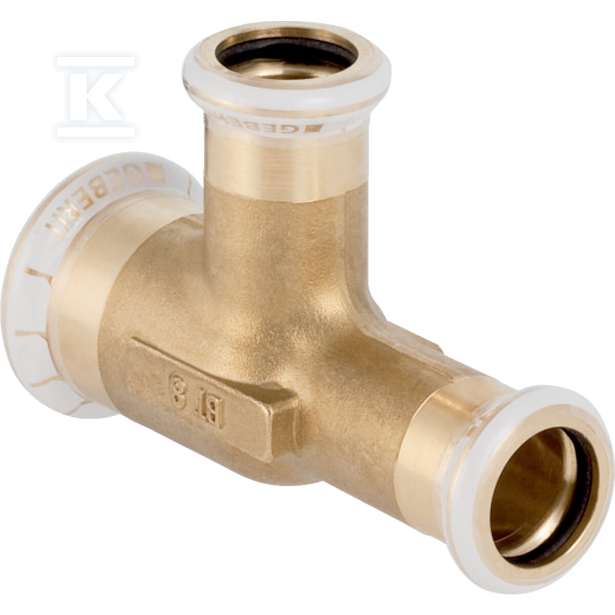 Geberit Mapress C-Steel tee, reducing - 61195