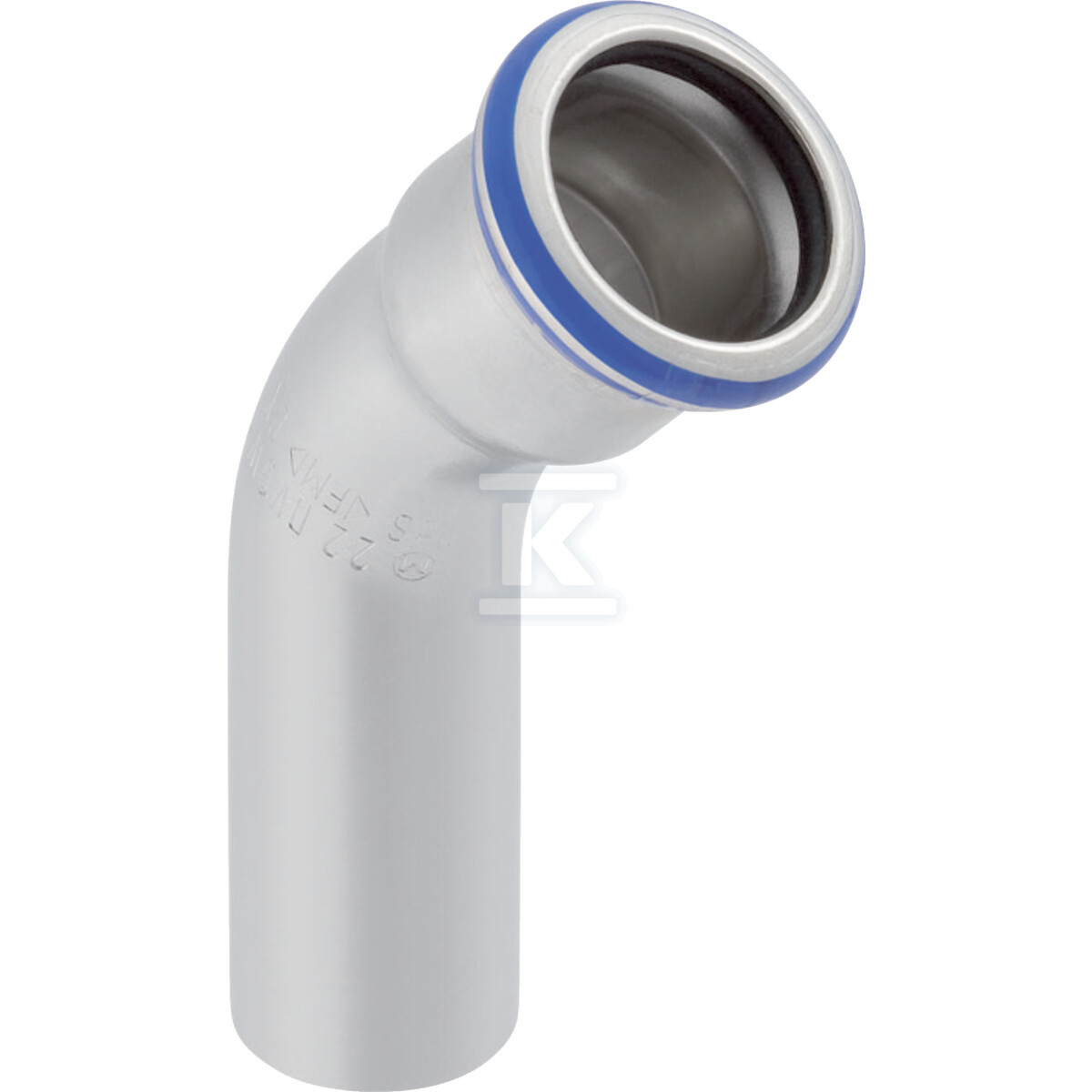 Single socket Geberit Mapress Edelstahl - 32708