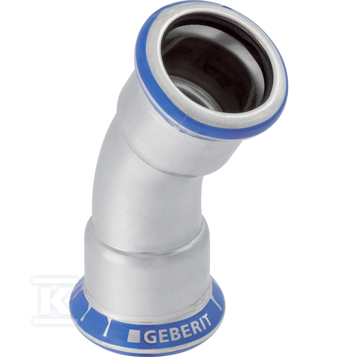 Geberit Mapress Edelstahl bend 30 ° d54 - 36127